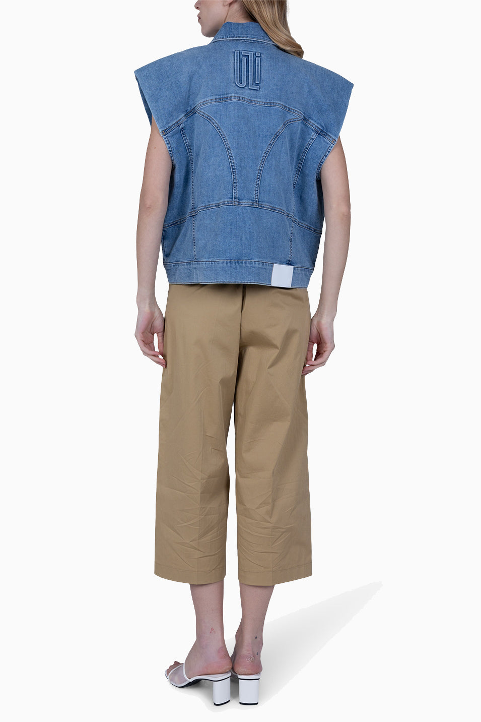 Jeansowa kamizelka Bald