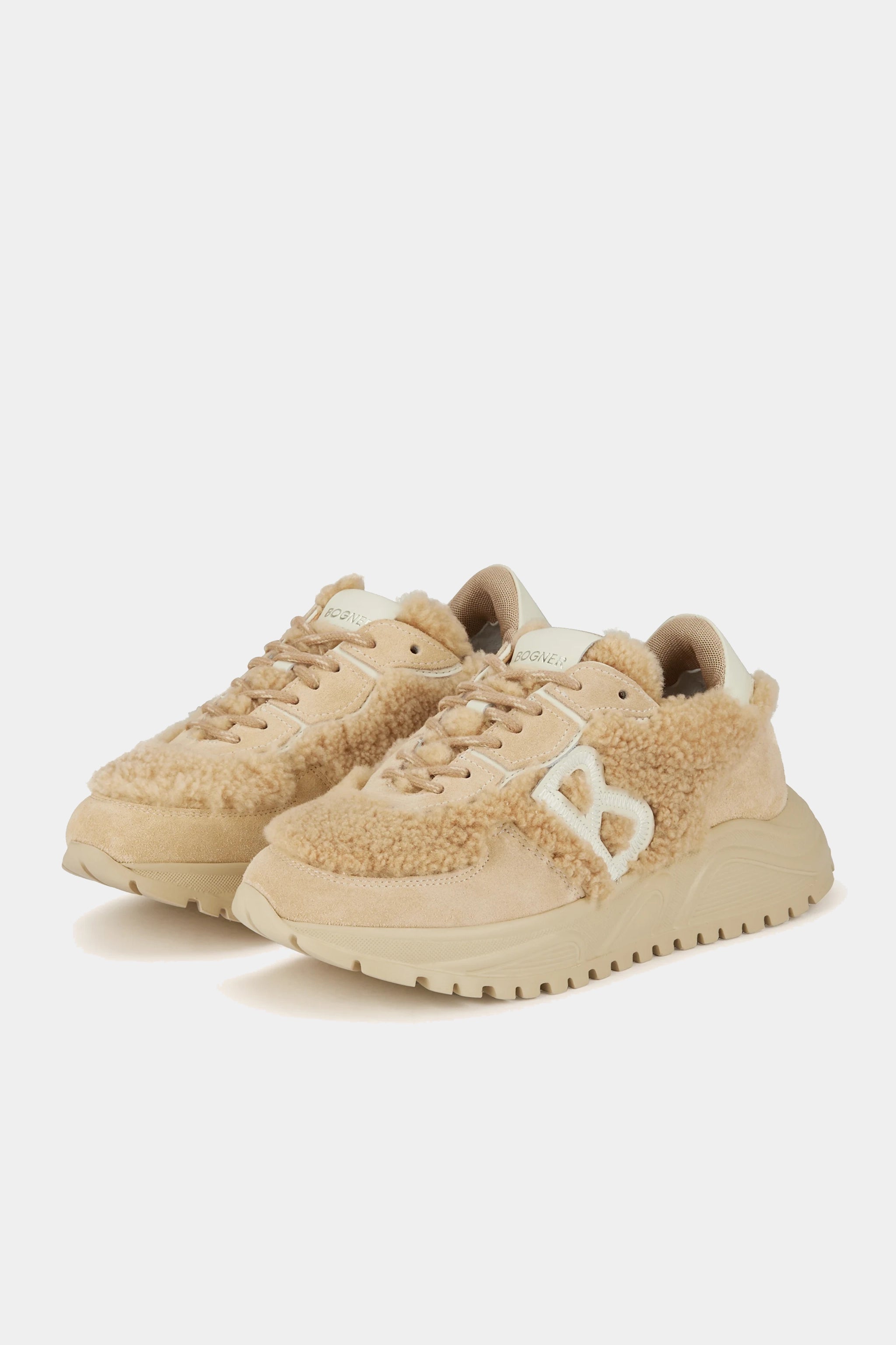 Beżowe sneakersy zimowe MALAGA 27