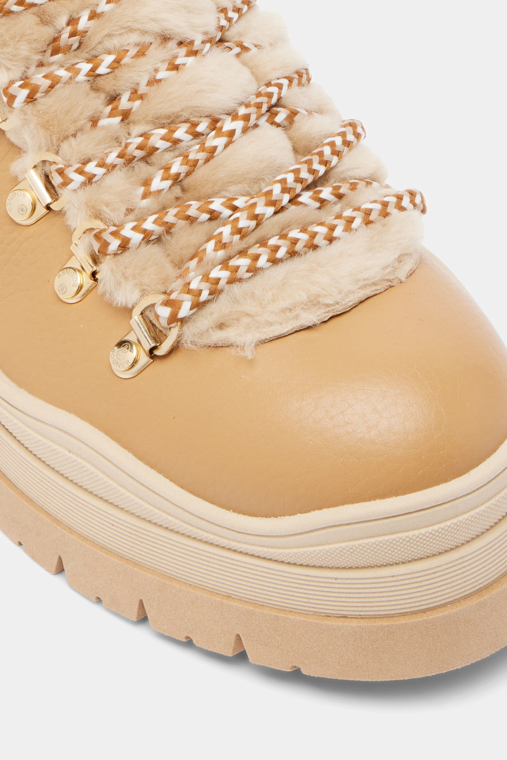 Wysokie buty zimowe skórzane AROSA 9A