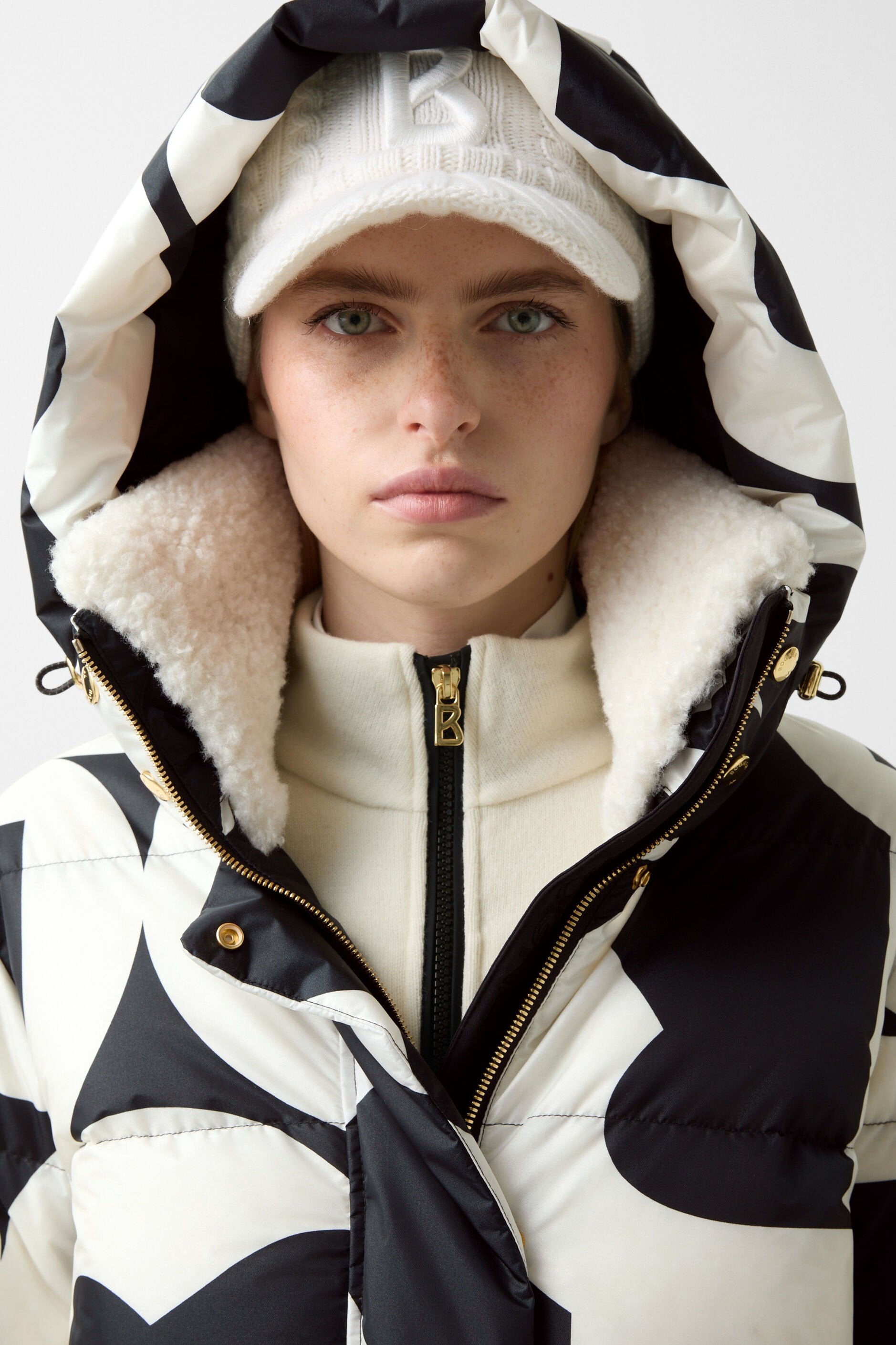 Puchowa kurtka narciarska MAJA-D