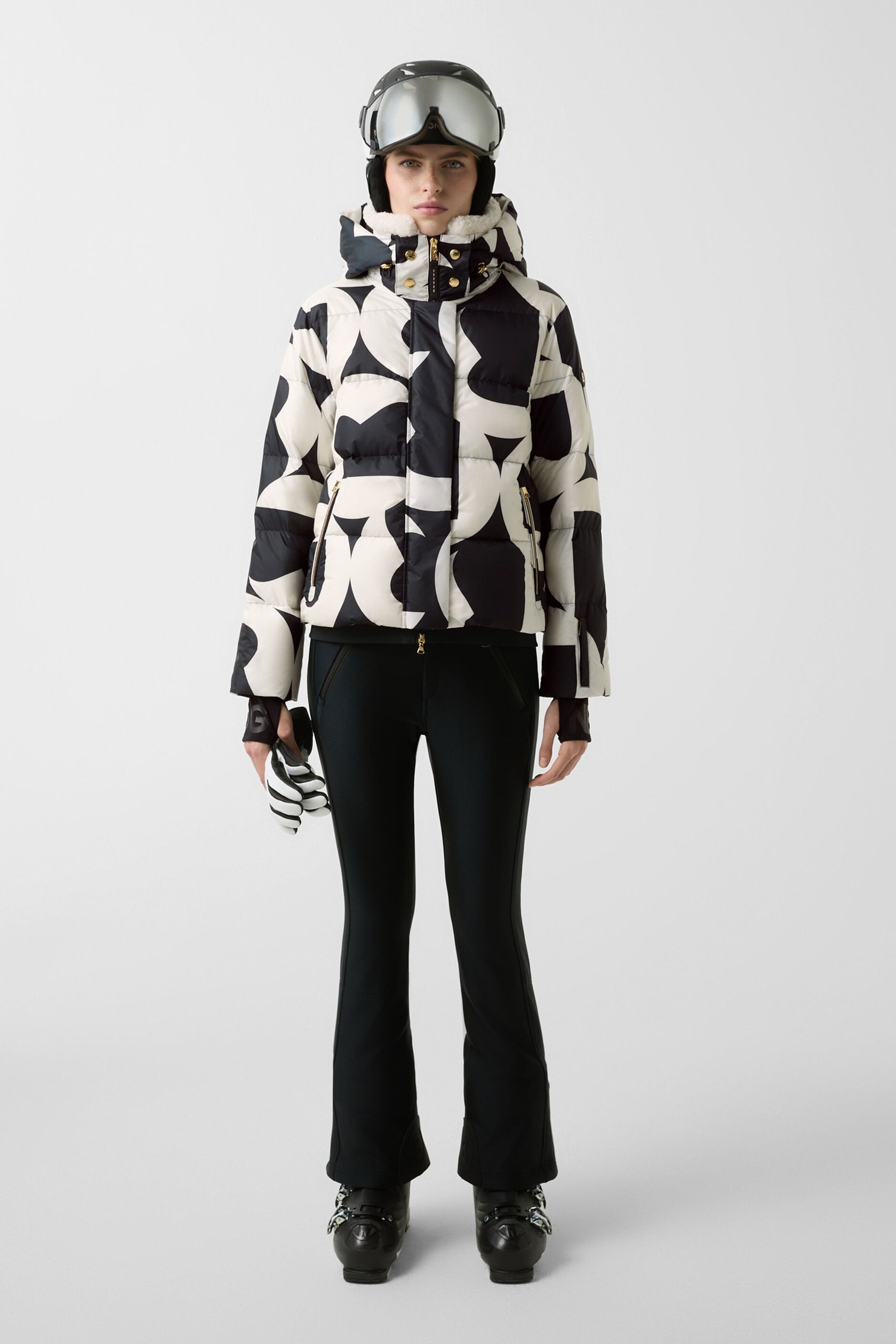 Puchowa kurtka narciarska MAJA-D