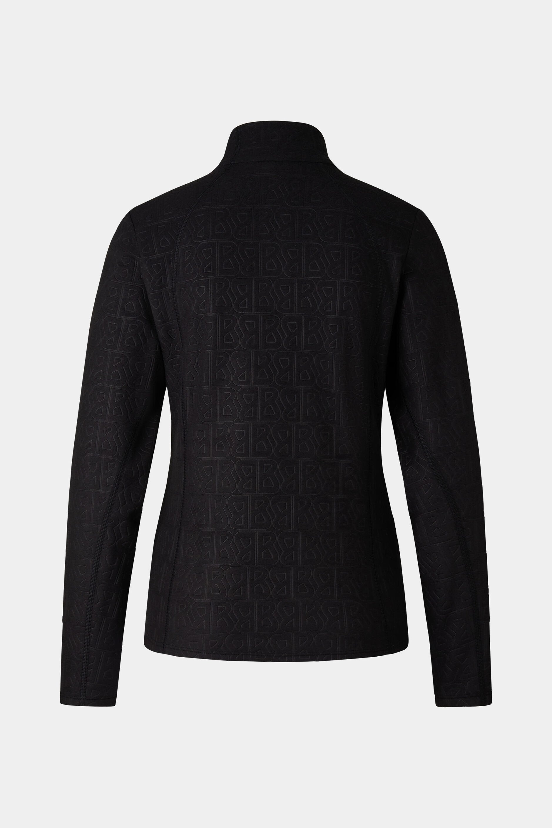 Czarny golf narciarski z zamkiem 1/2 MEDITA2