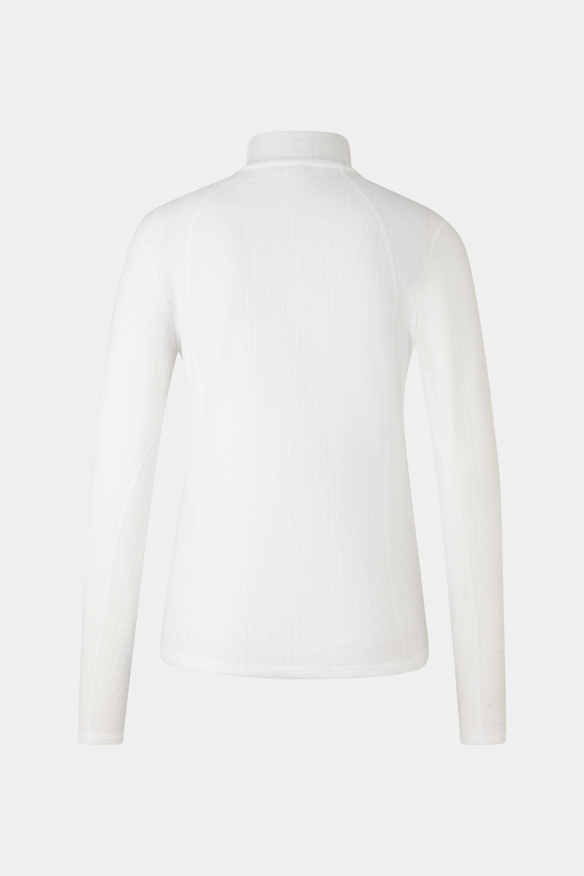 Biały golf narciarski z zamkiem 1/2 MEDITA2