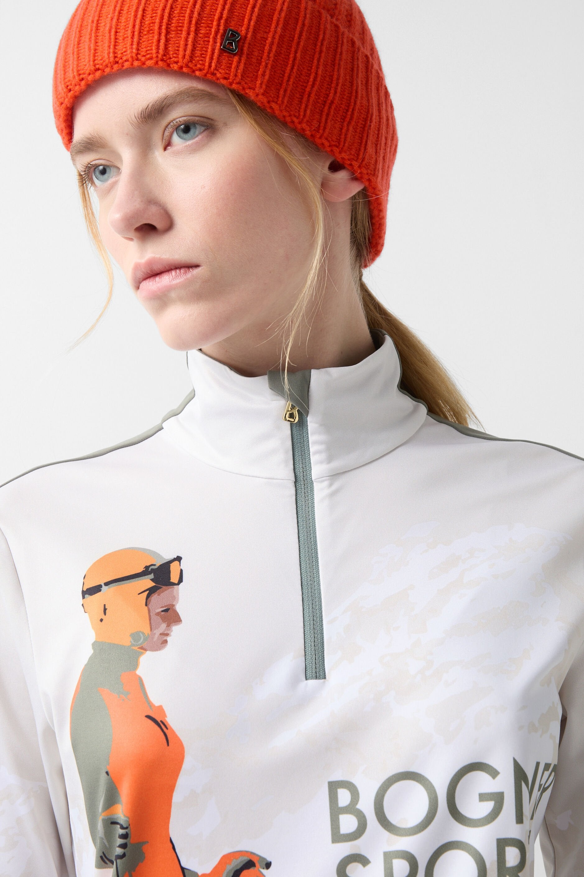 Golf narciarski z printem JULINA