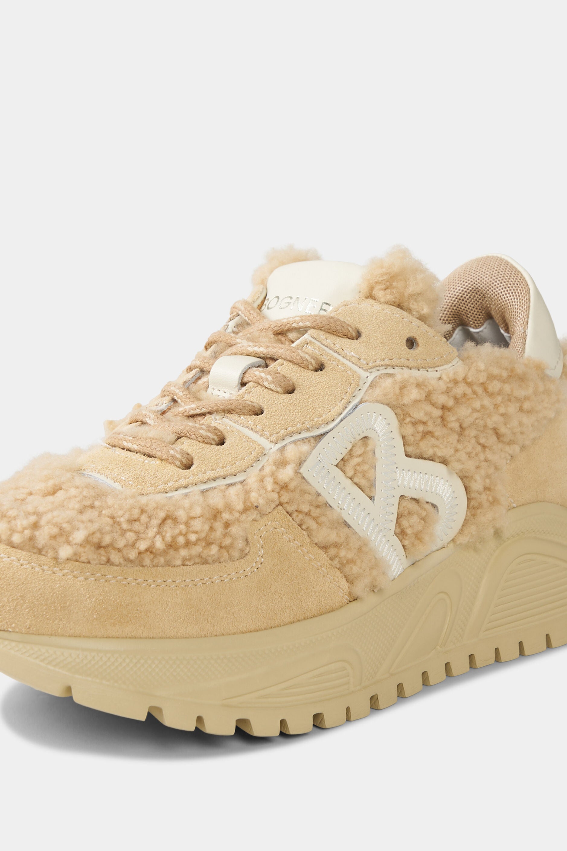 Beige winter sneakers MALAGA 27