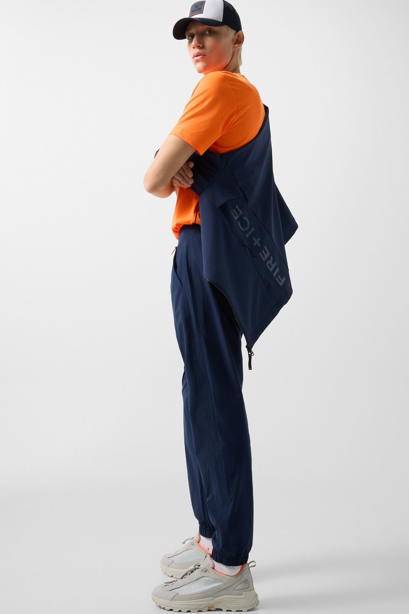 Granatowe Spodnie BEVAN2