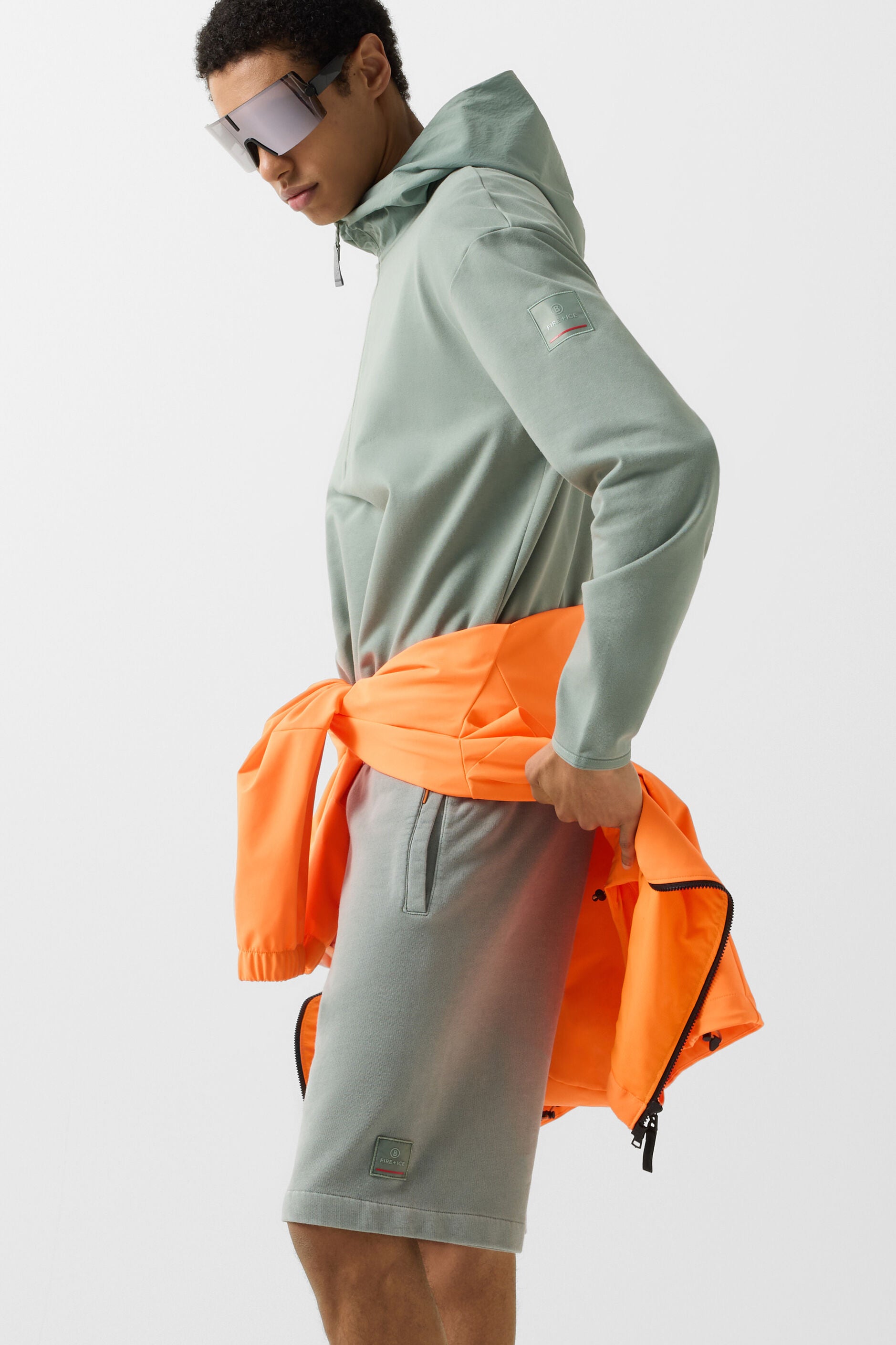 Zielone szorty dresowe IUSEPH