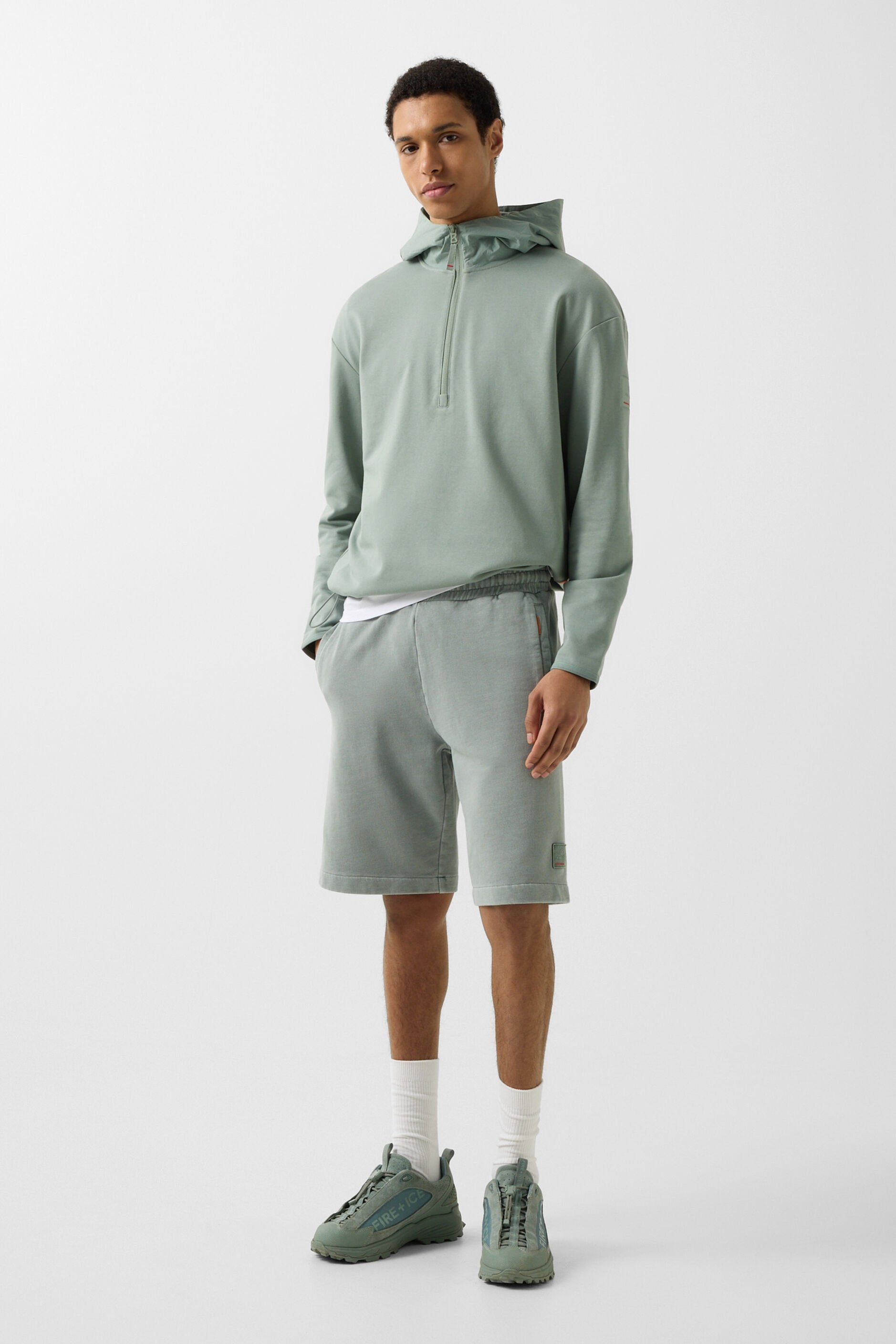 Zielone szorty dresowe IUSEPH