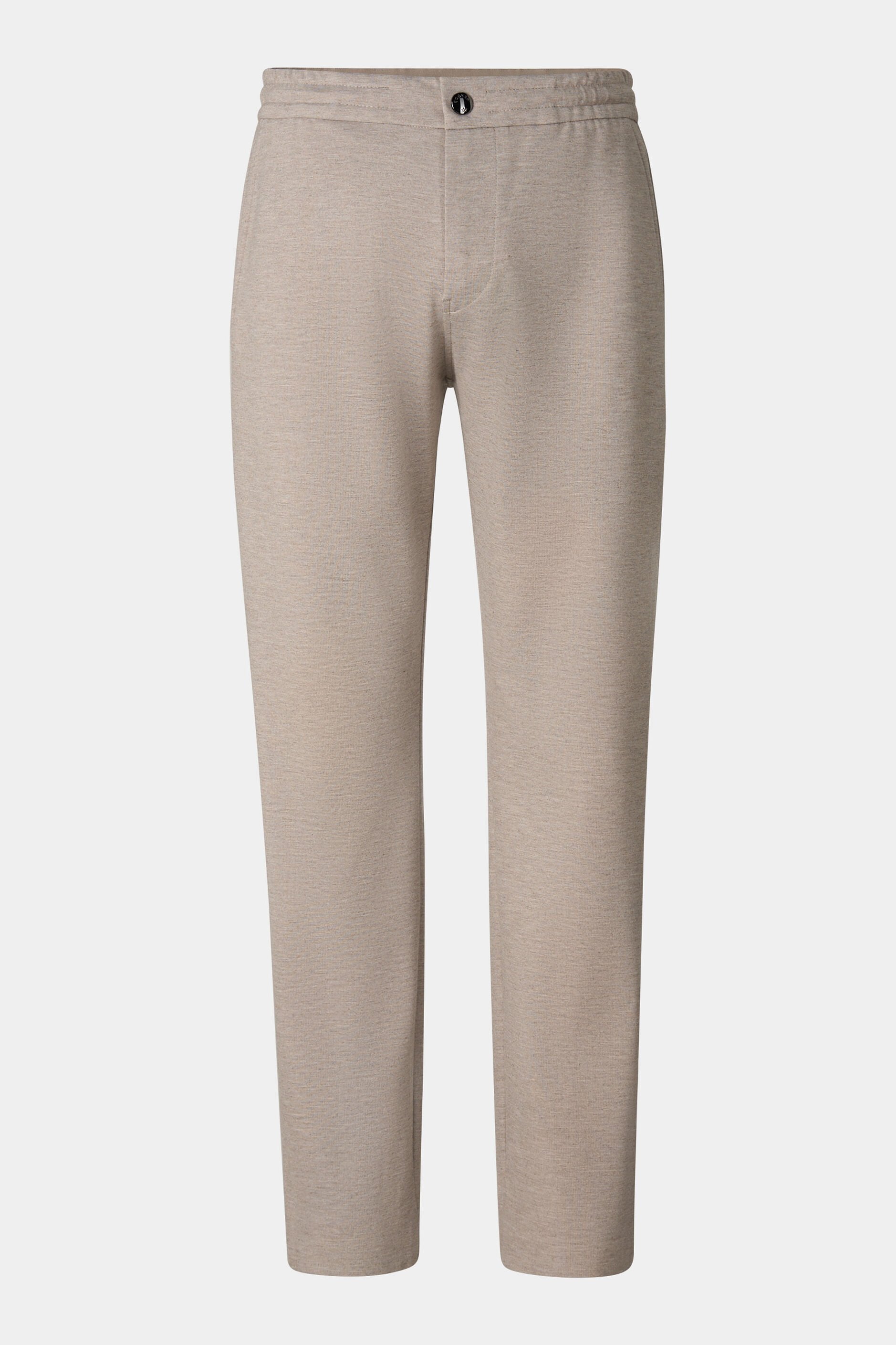 Beżowe spodnie joggery BORIS-2