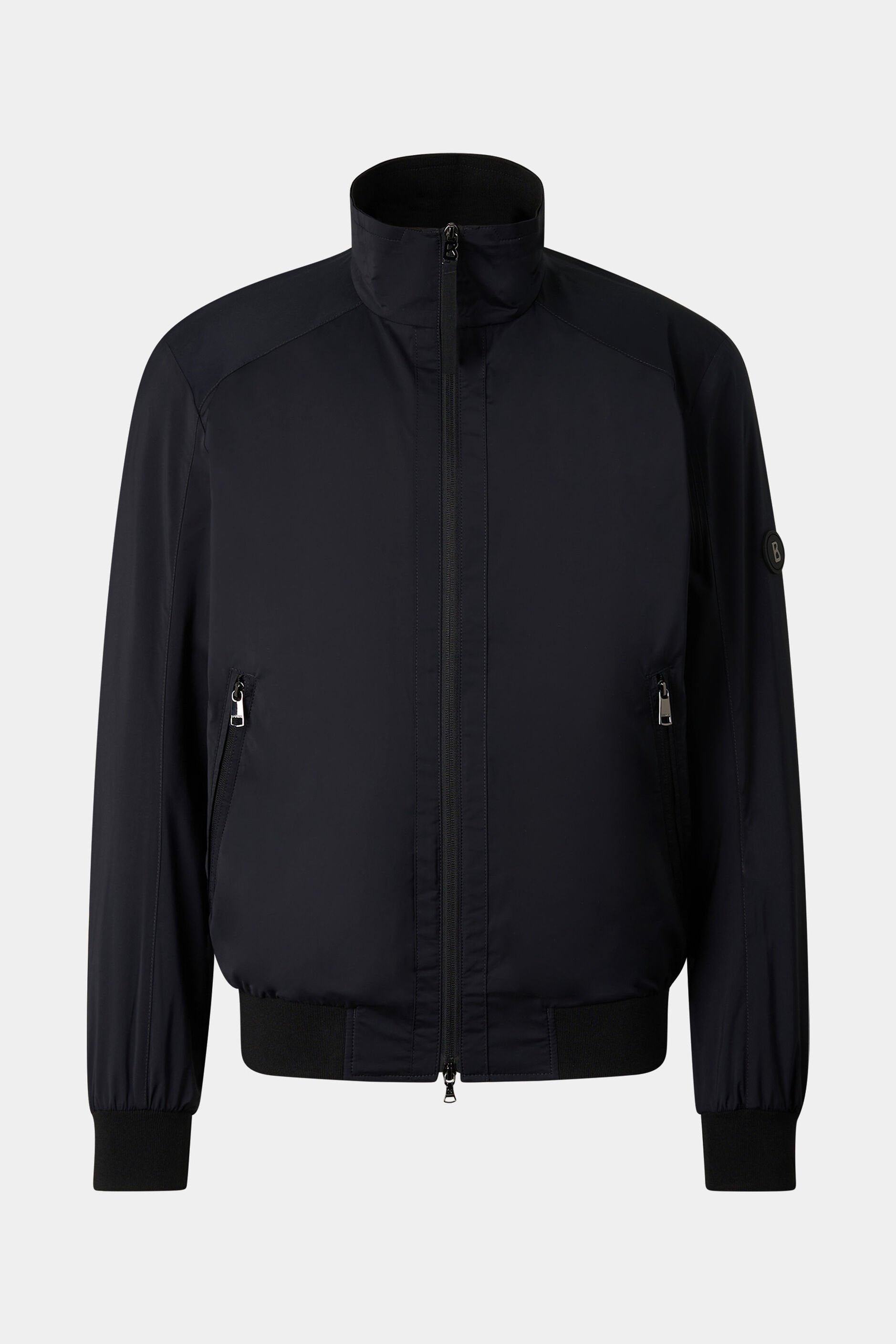 Czarna kurtka wiosenna JONAS-14