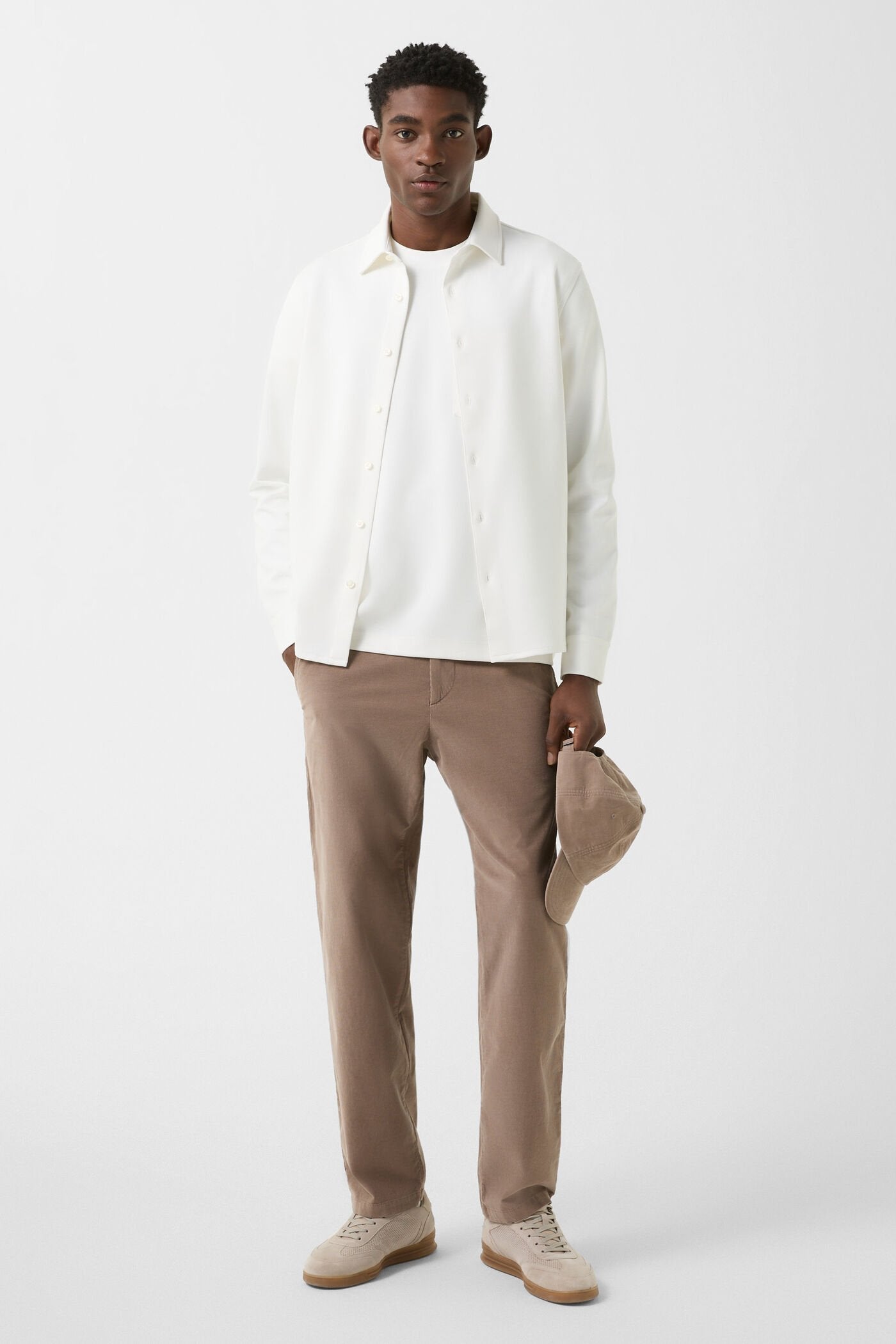 Biały T-shirt DAMIEN