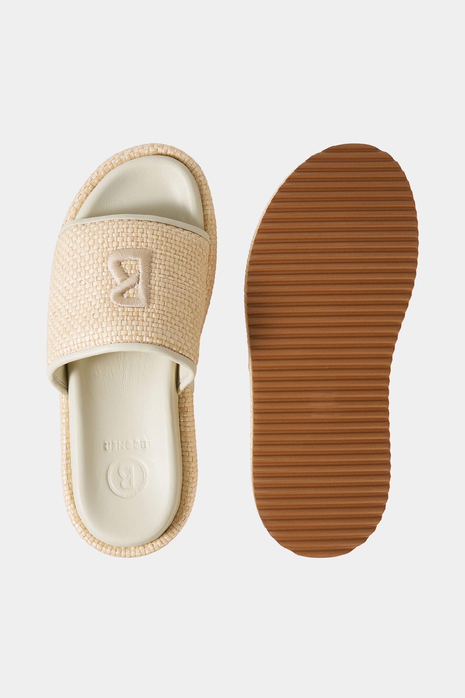 Beżowe klapki damskie SORRENTO 4