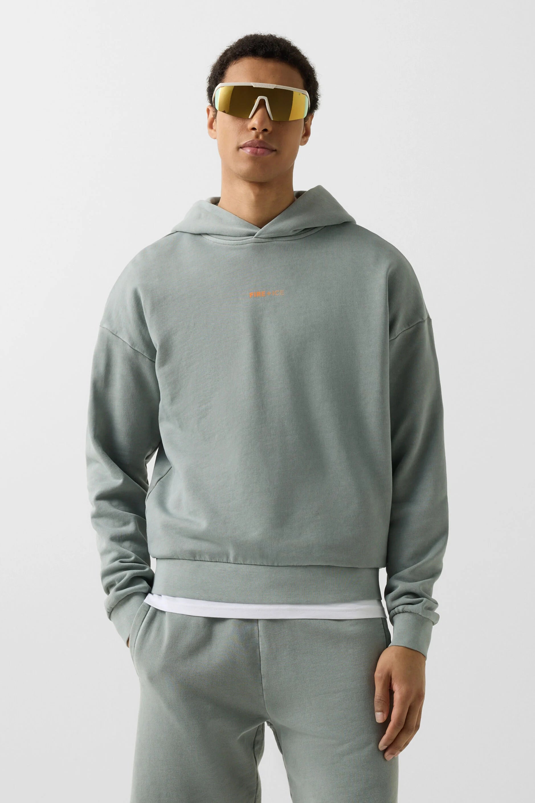 Zielona Bluza z kapturem ILAY