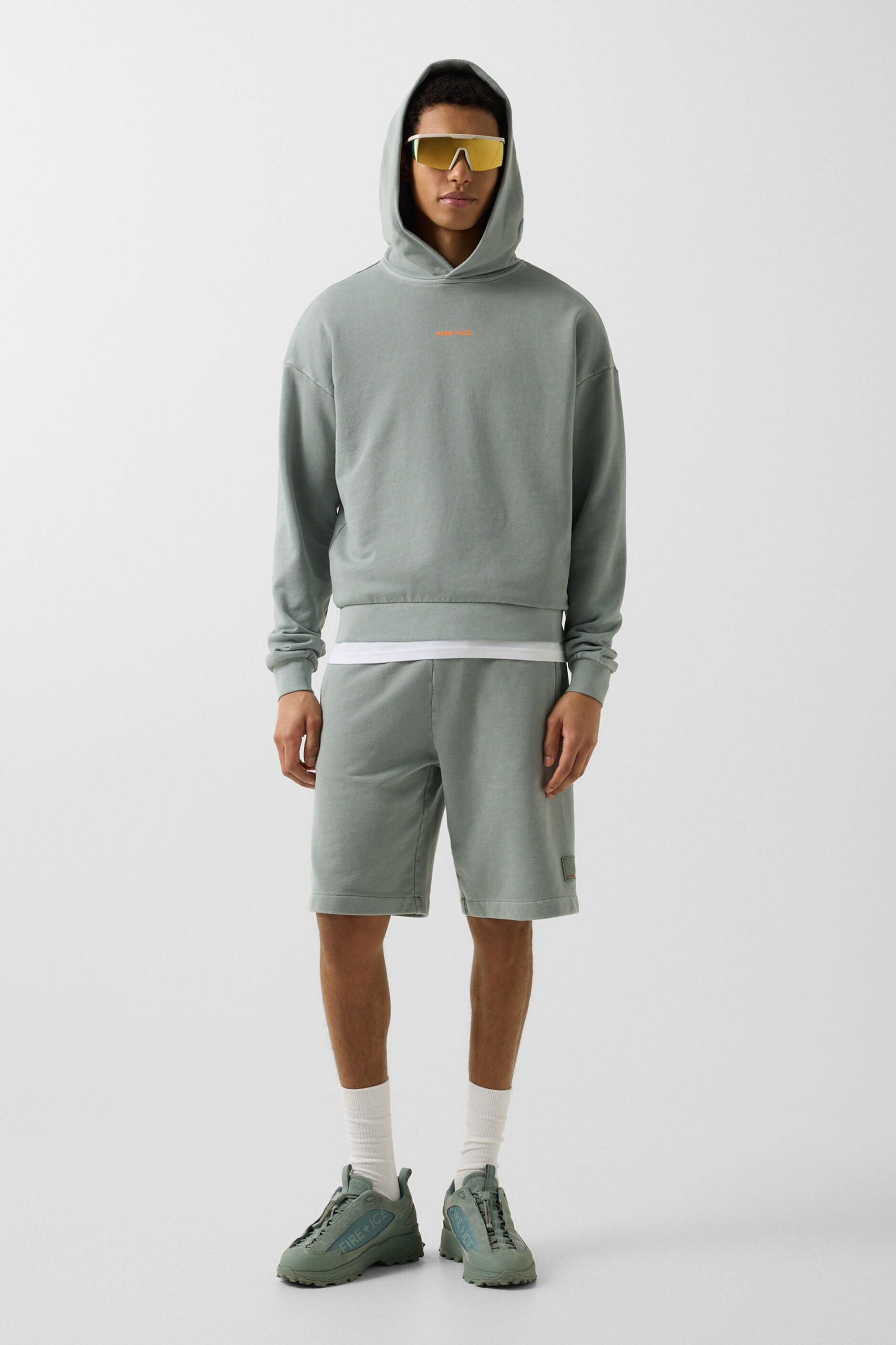 Zielona Bluza z kapturem ILAY