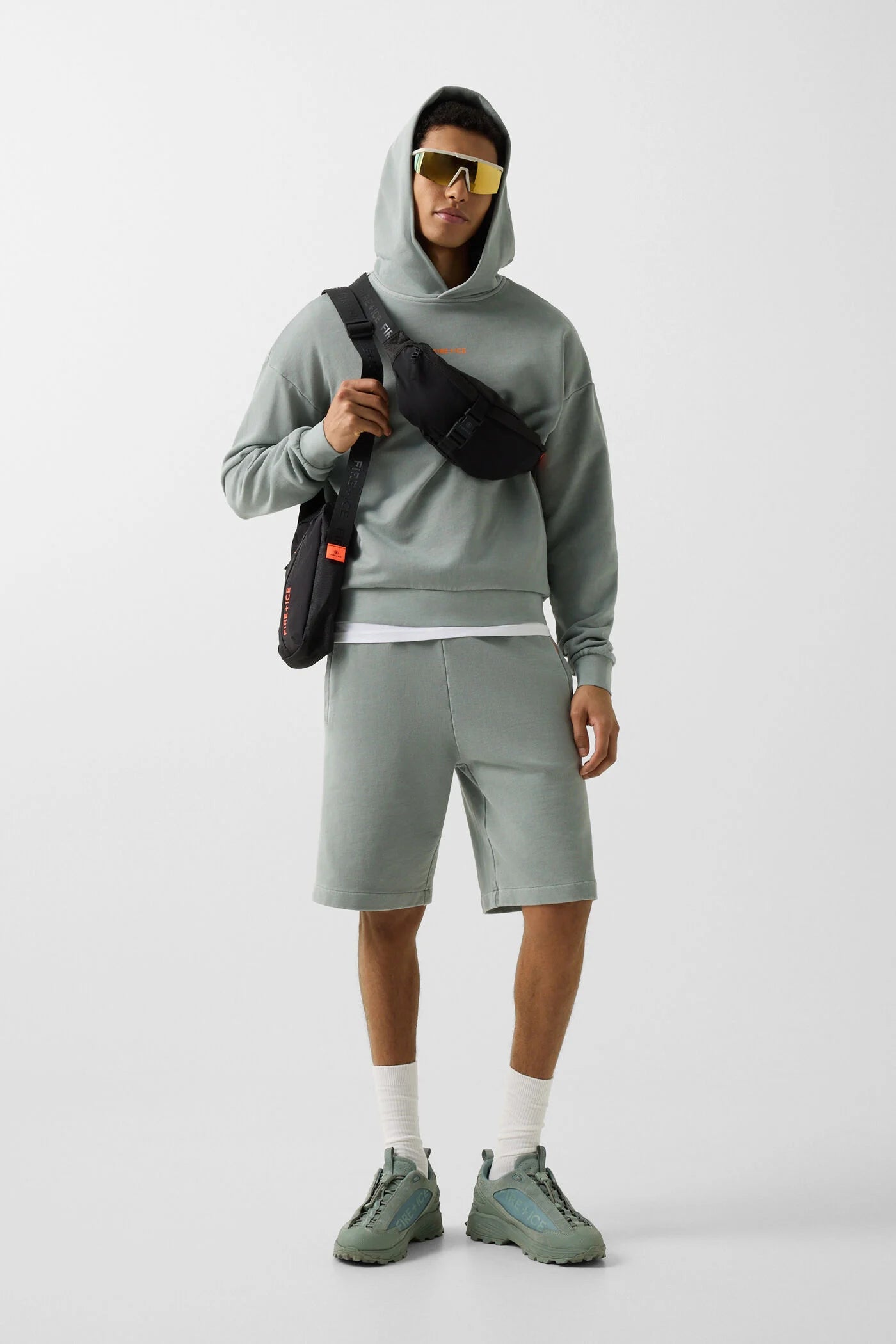 Zielona Bluza z kapturem ILAY