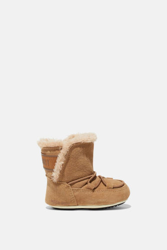 Dziecięce buty zimowe Moon Boot CRIB SUEDE