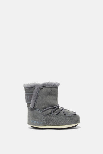 Dziecięce buty zimowe Moon Boot CRIB SUEDE