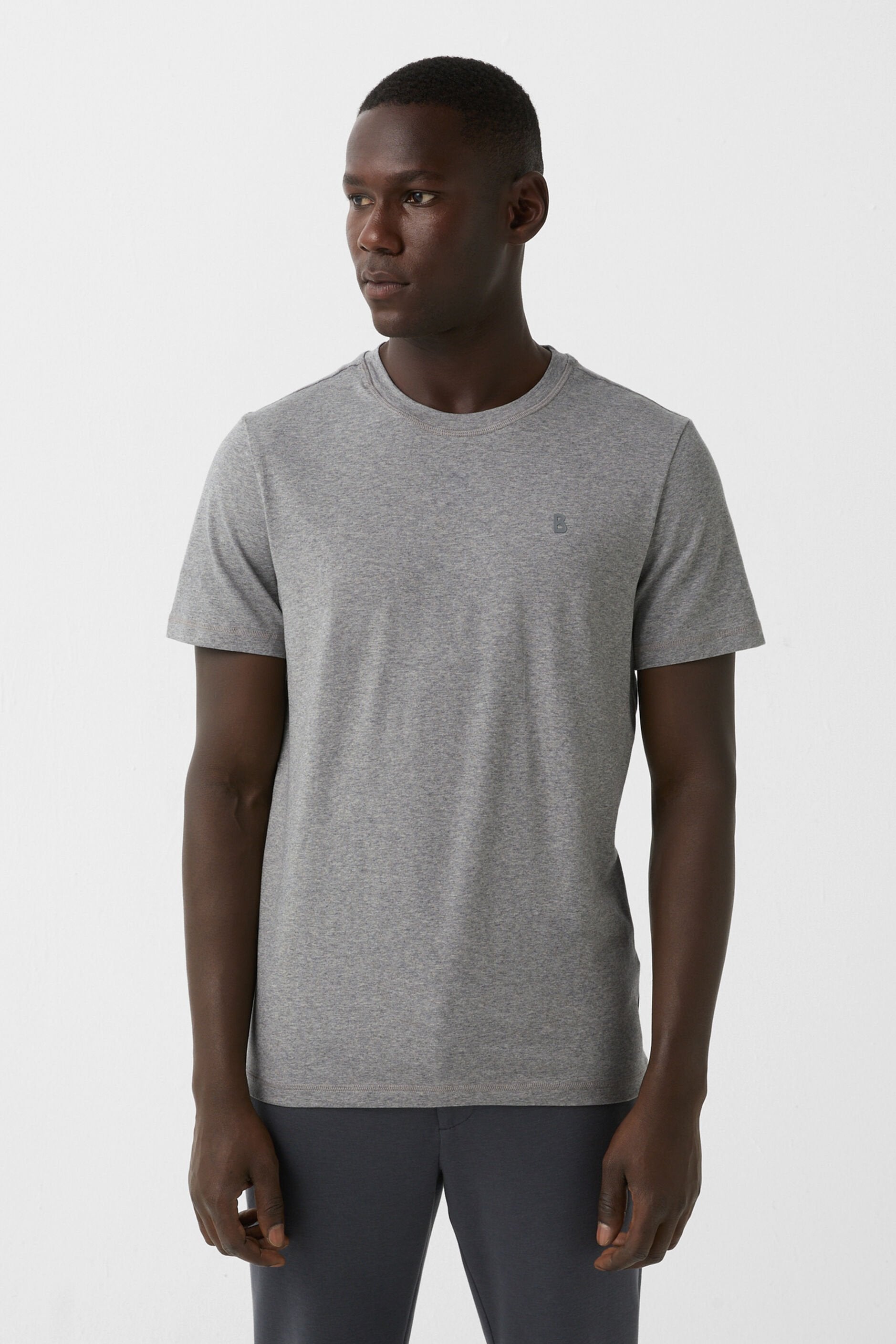 Szary t-shirt ROC