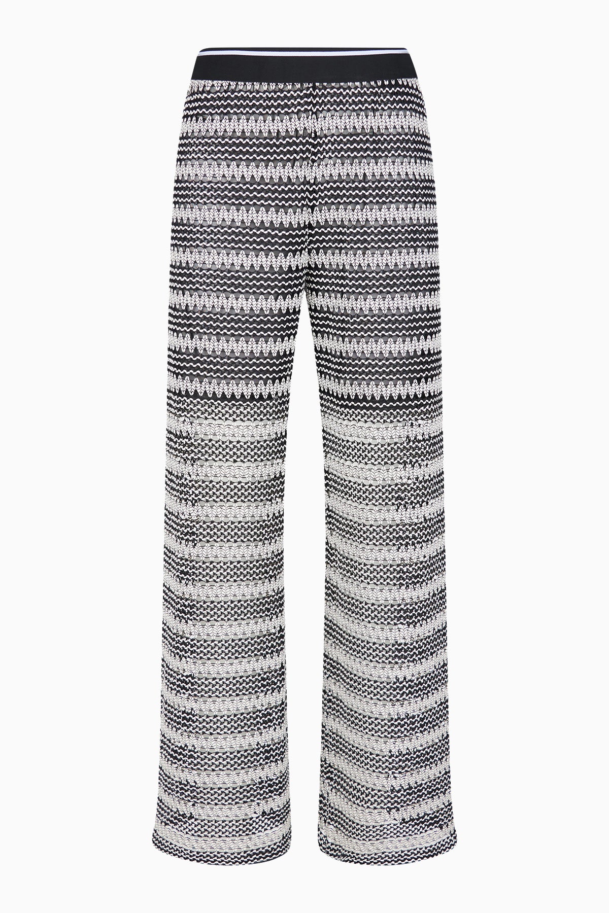 Czarne spodnie Sandro