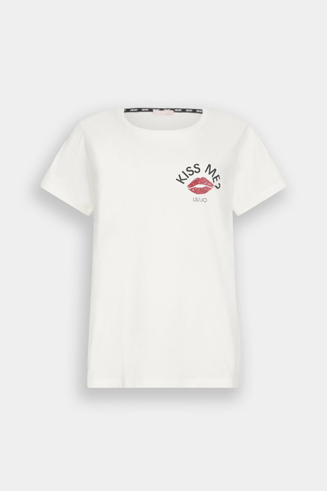 Biały t-shirt damski