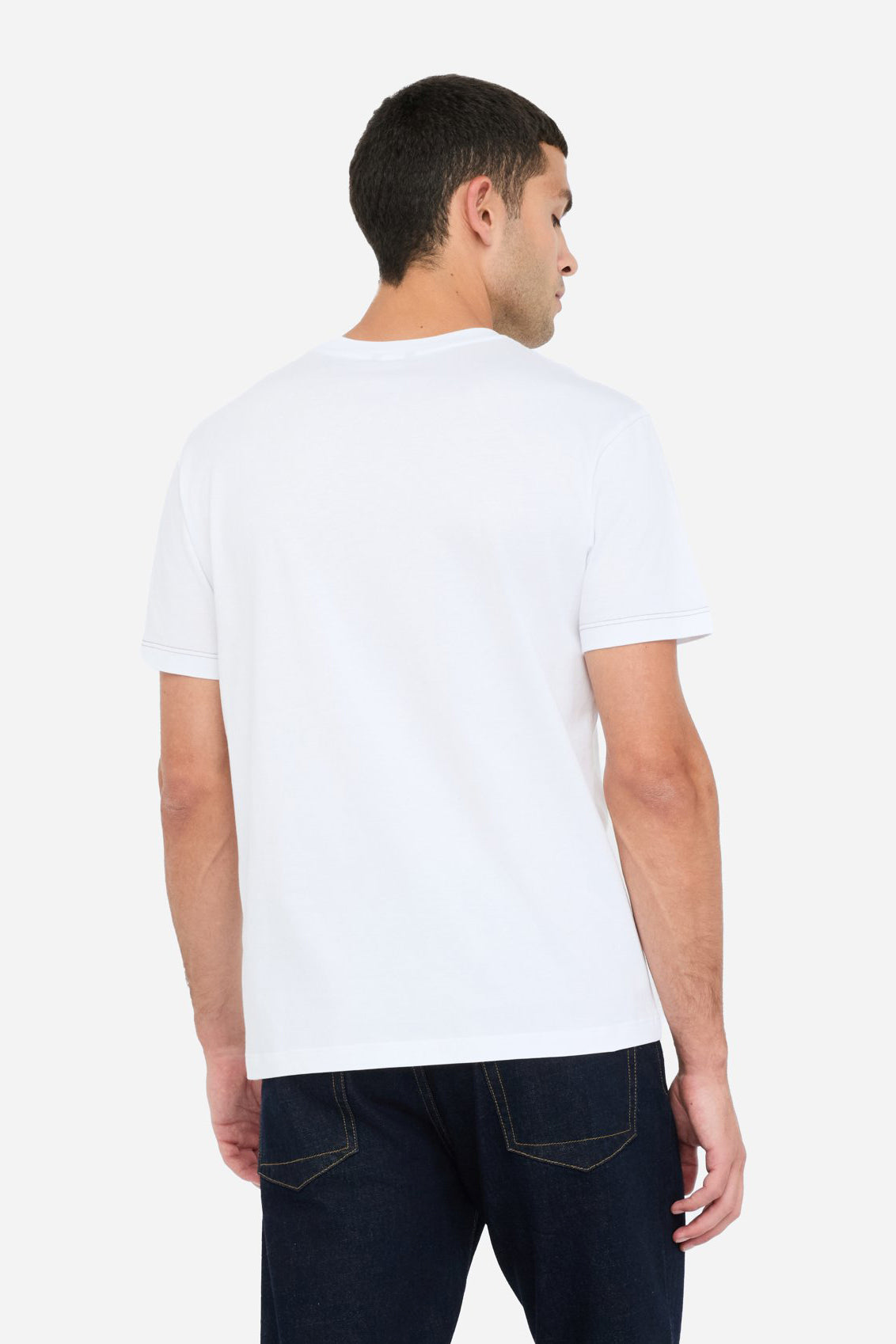 Men's white t-shirt