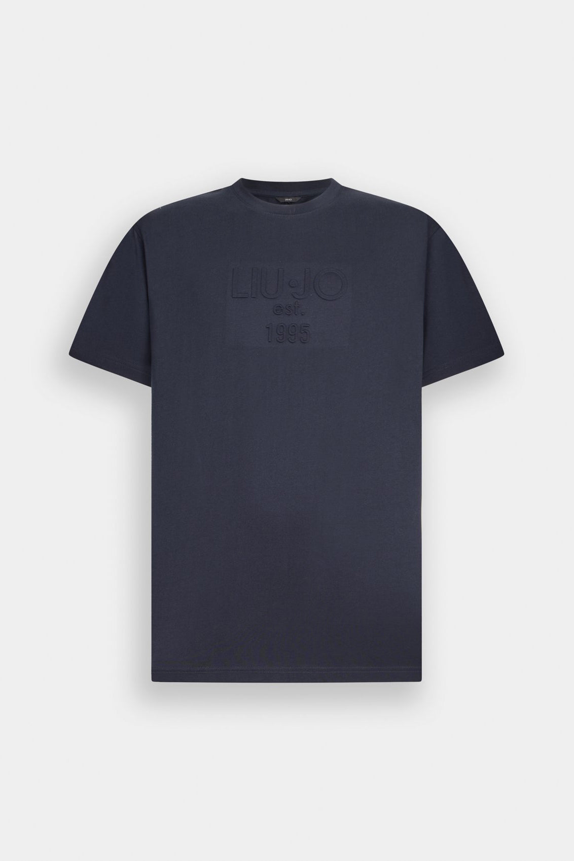Navy blue cotton t-shirt