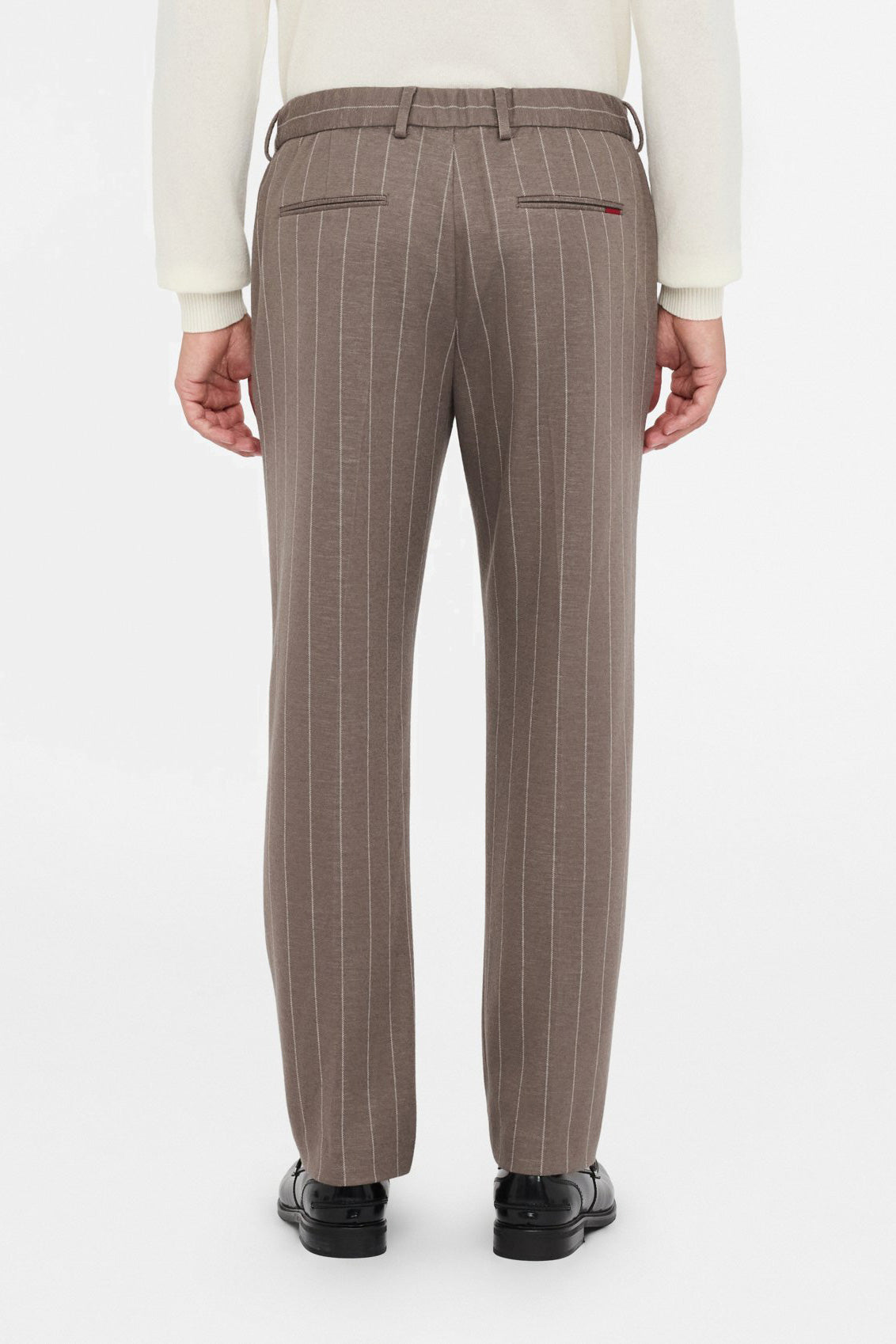 Brown wool trousers