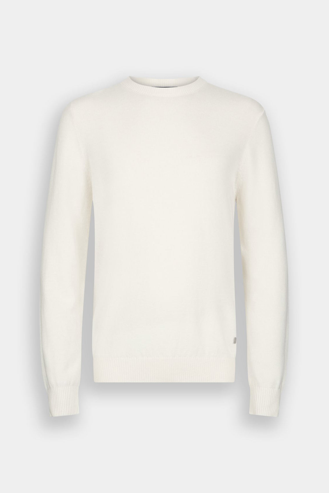 Beige wool and cashmere sweater
