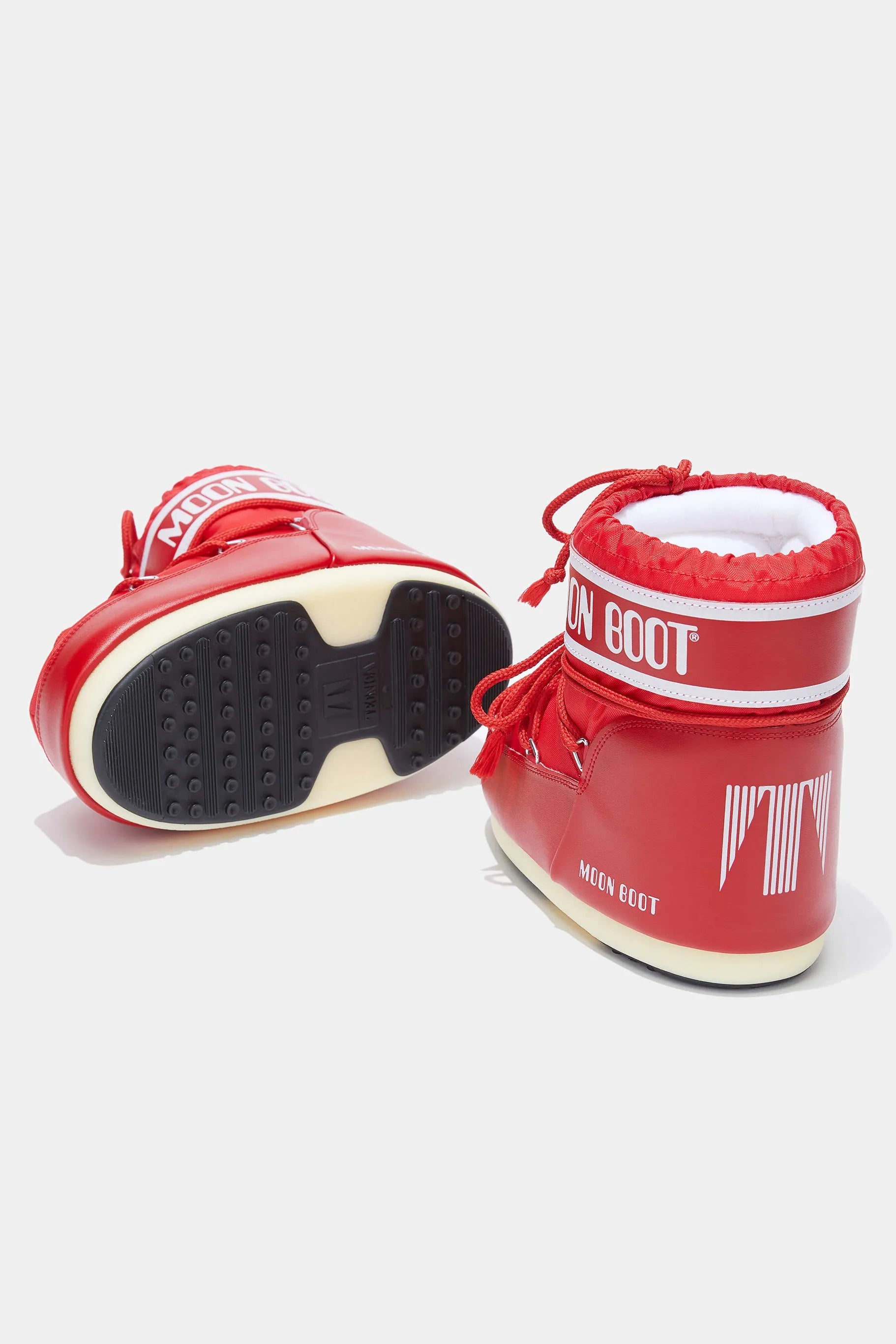 Czerwone śniegowce MB ICON LOW NYLON