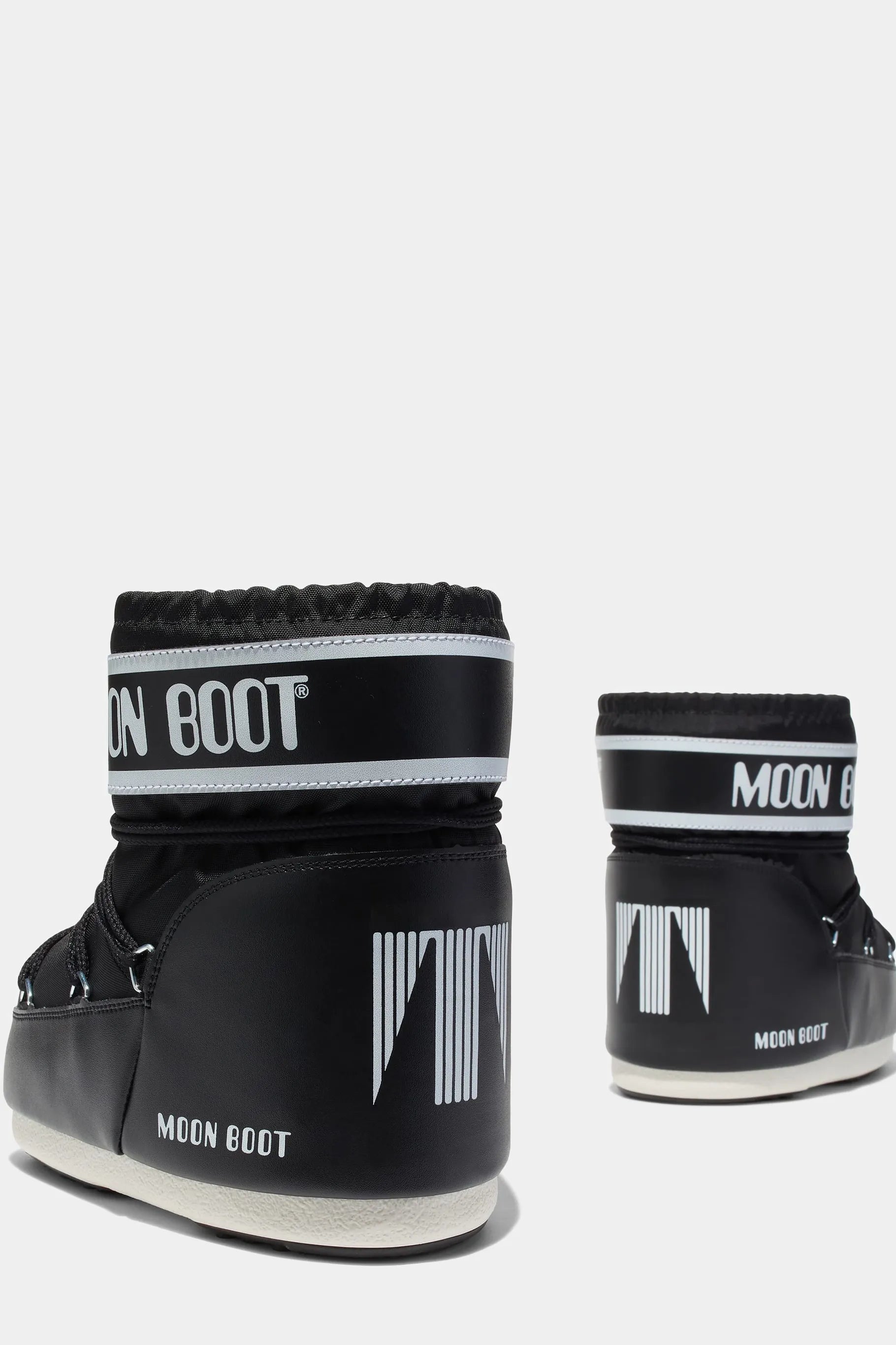 Czarne Śniegowce MB ICON LOW NYLON