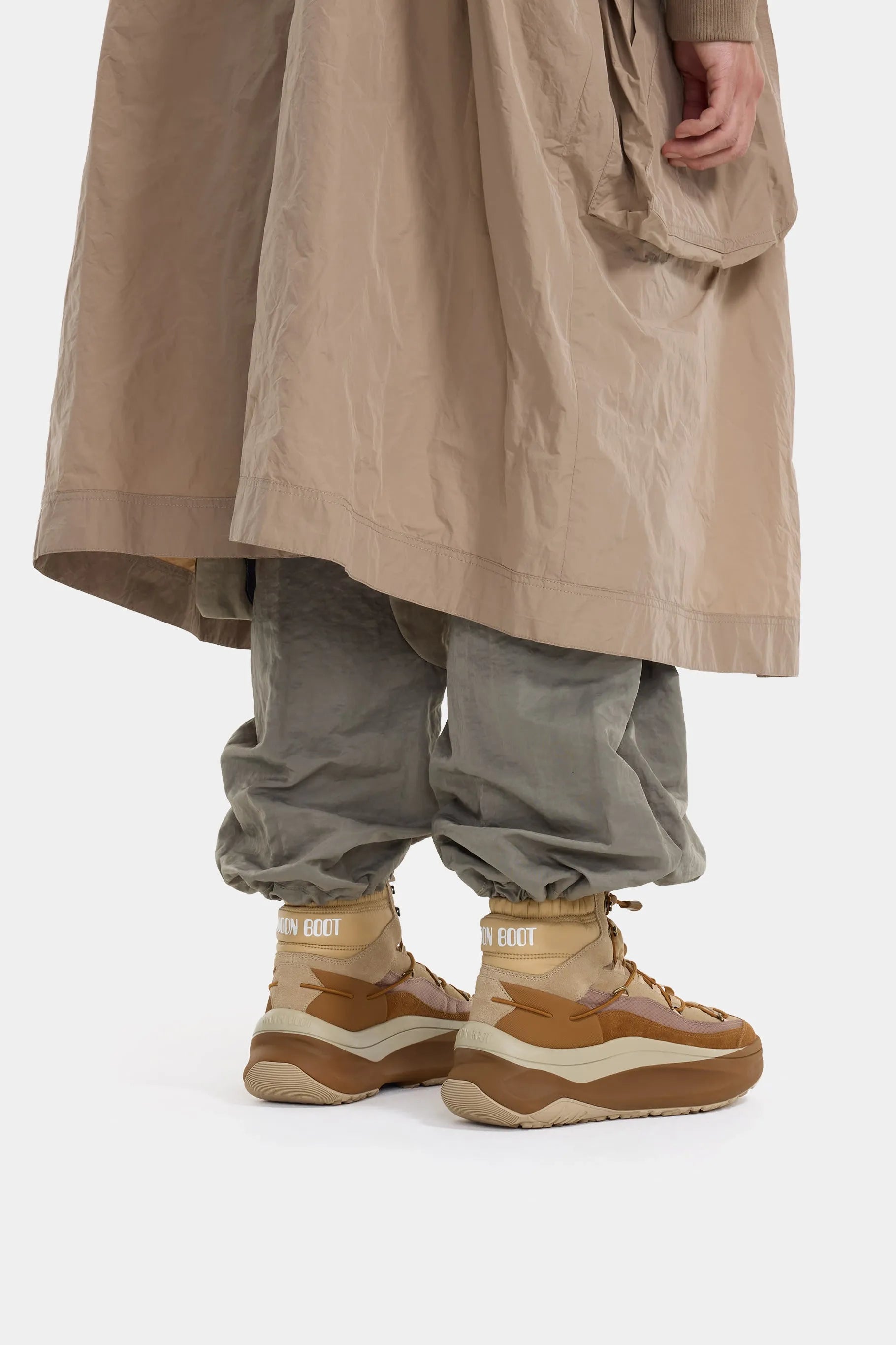 Sneakersy wysokie zimowe MB MOON247 XLACE MID