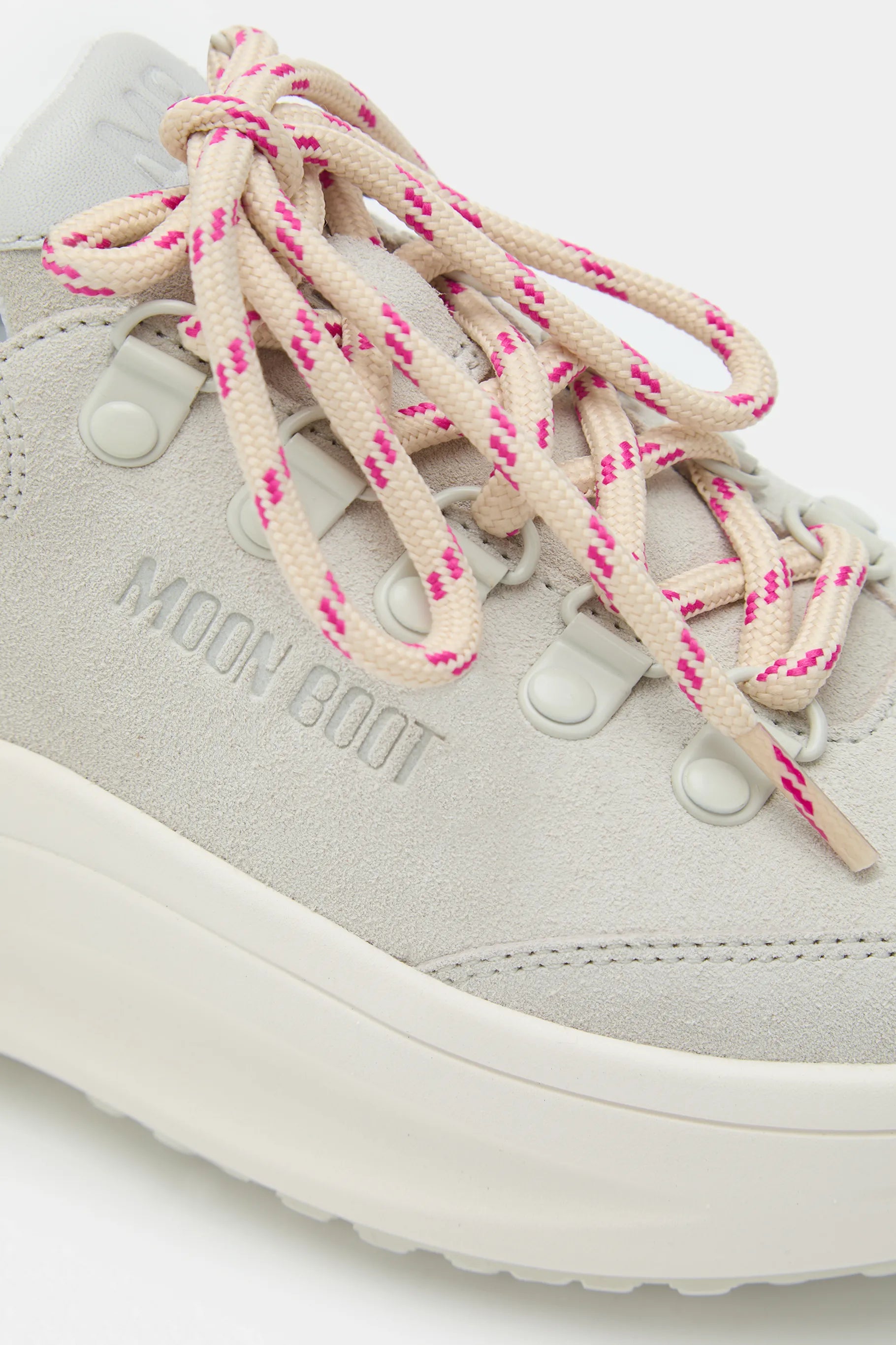 Białe sneakersy zimowe MB MOON247 CITY