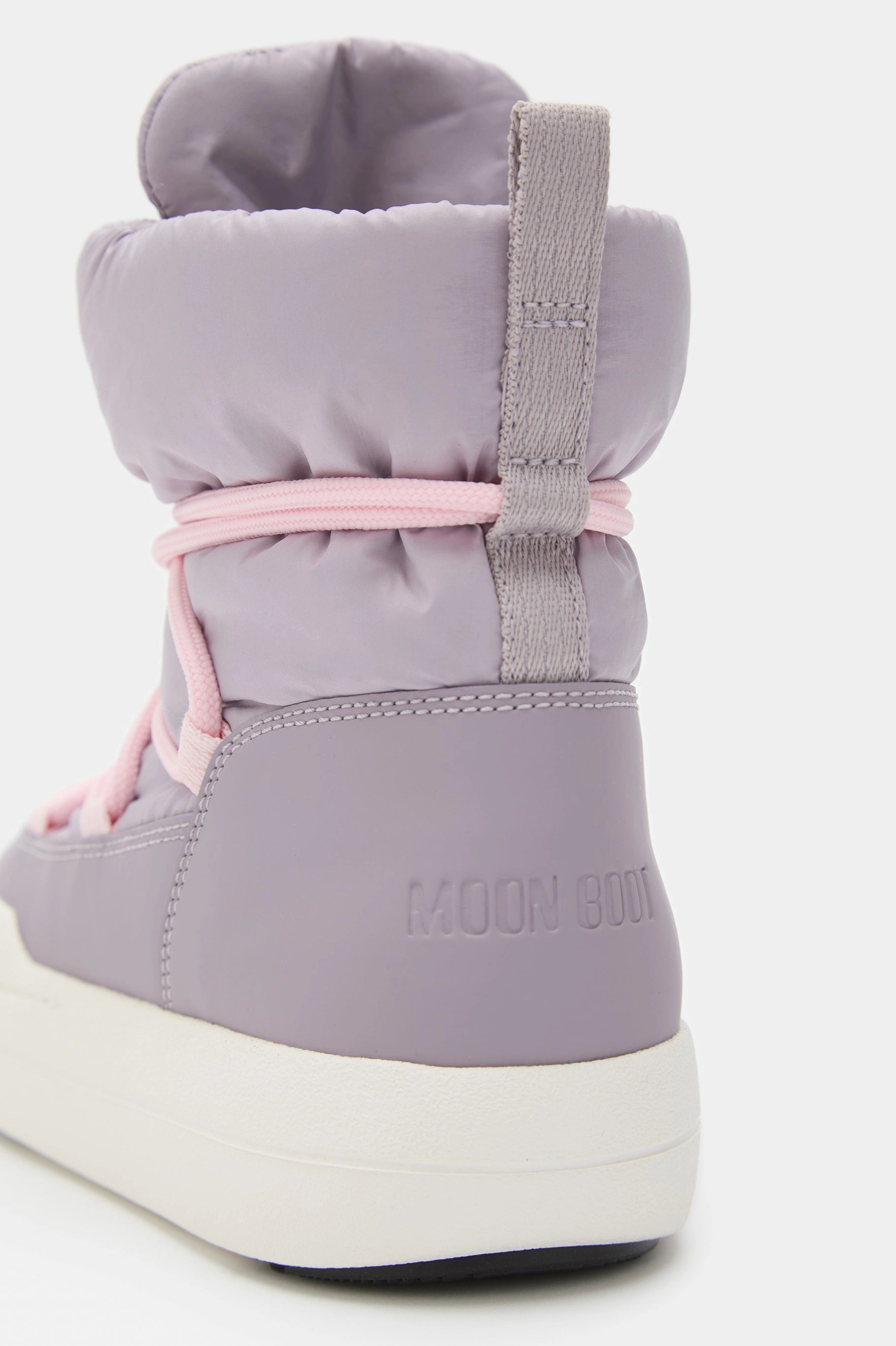 Fioletowe dziecięce buty zimowe MB JR PARK LACE MID