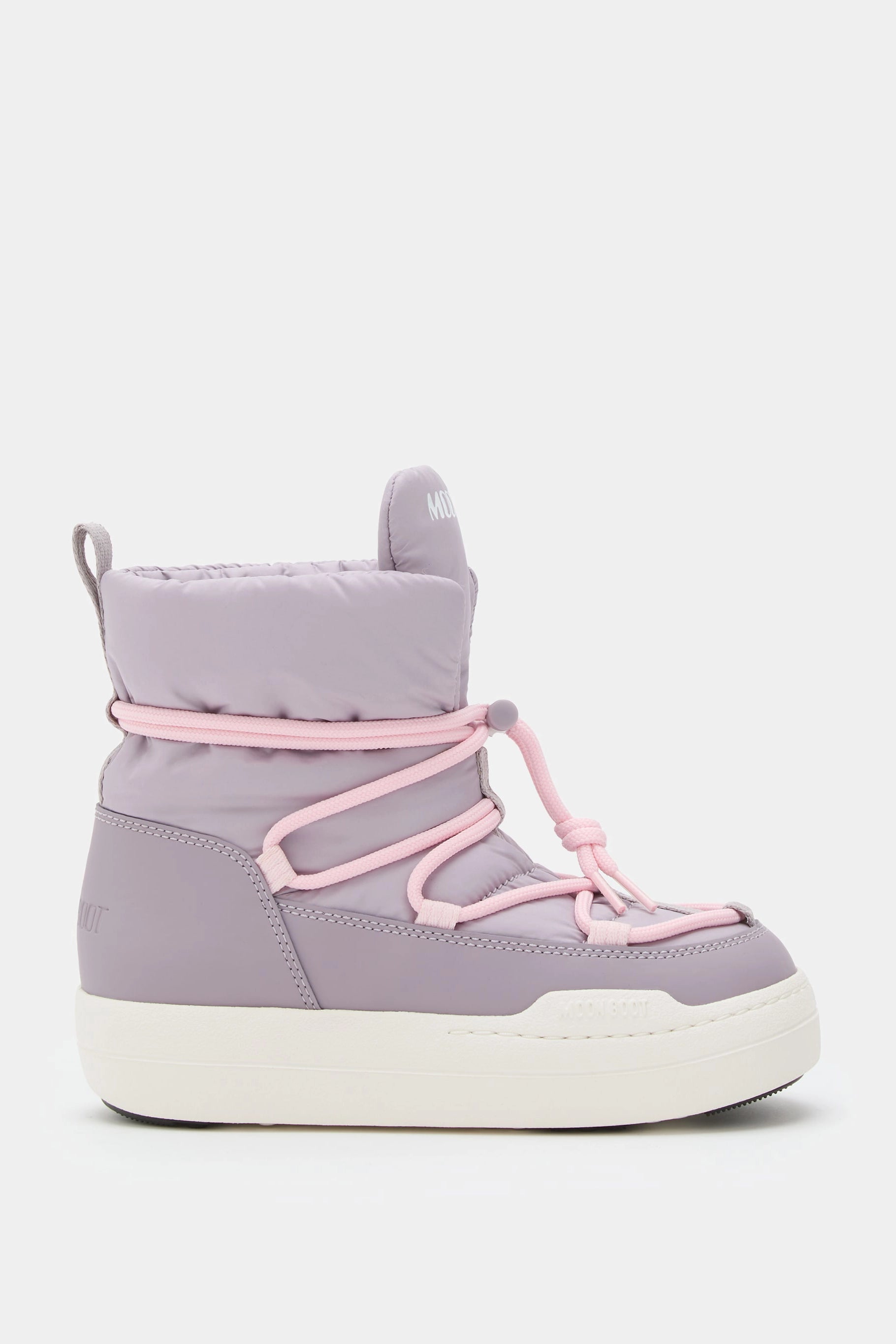 Fioletowe dziecięce buty zimowe MB JR PARK LACE MID