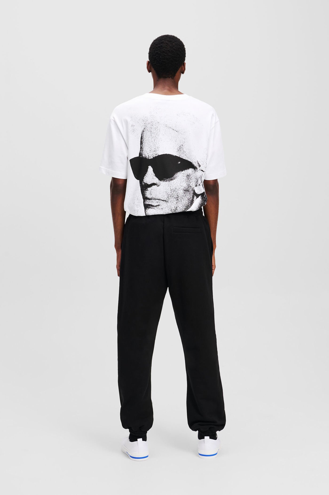 Men's Klj Text Logo Slim Sweatpant