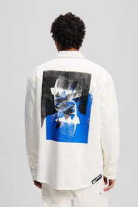 Koszula męska Klj Karl Denim Overshirt