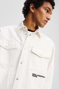 Koszula męska Klj Karl Denim Overshirt