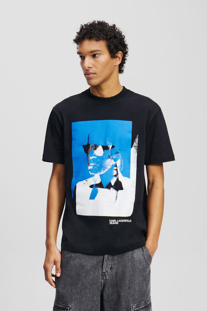 Załaduj zdjęcie do przeglądarki galerii, T-shirt męski Klj Reg Ss Karl Tee
