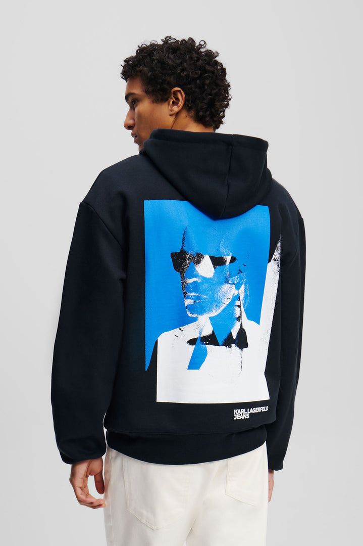 Załaduj zdjęcie do przeglądarki galerii, Bluza męska Klj Relaxed Karl Hoodie