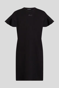 Sukienka damska Fabric Mix T-Shirt Dress