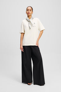 T-shirt damski Klxjp Oversized Karl T-Shirt