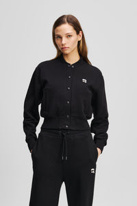 Kurtka bomberka damska Ikon Patch Buttons Bomber