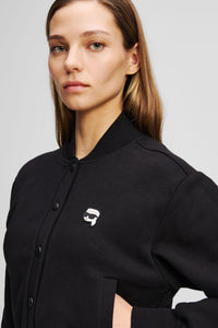 Kurtka bomberka damska Ikon Patch Buttons Bomber