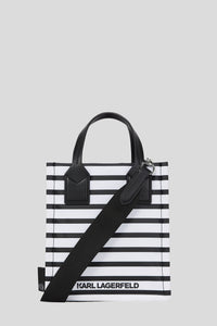 Torebka damska Ikon Nylon Stripes Sm Sq Tote