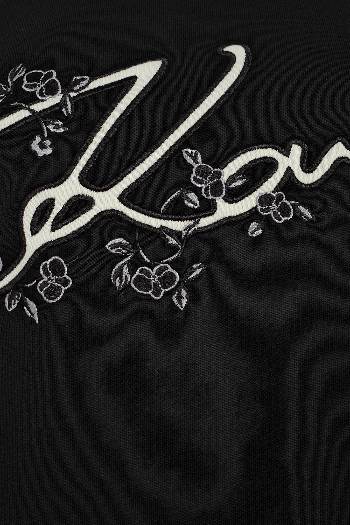 Czarna bluza Orchid logo