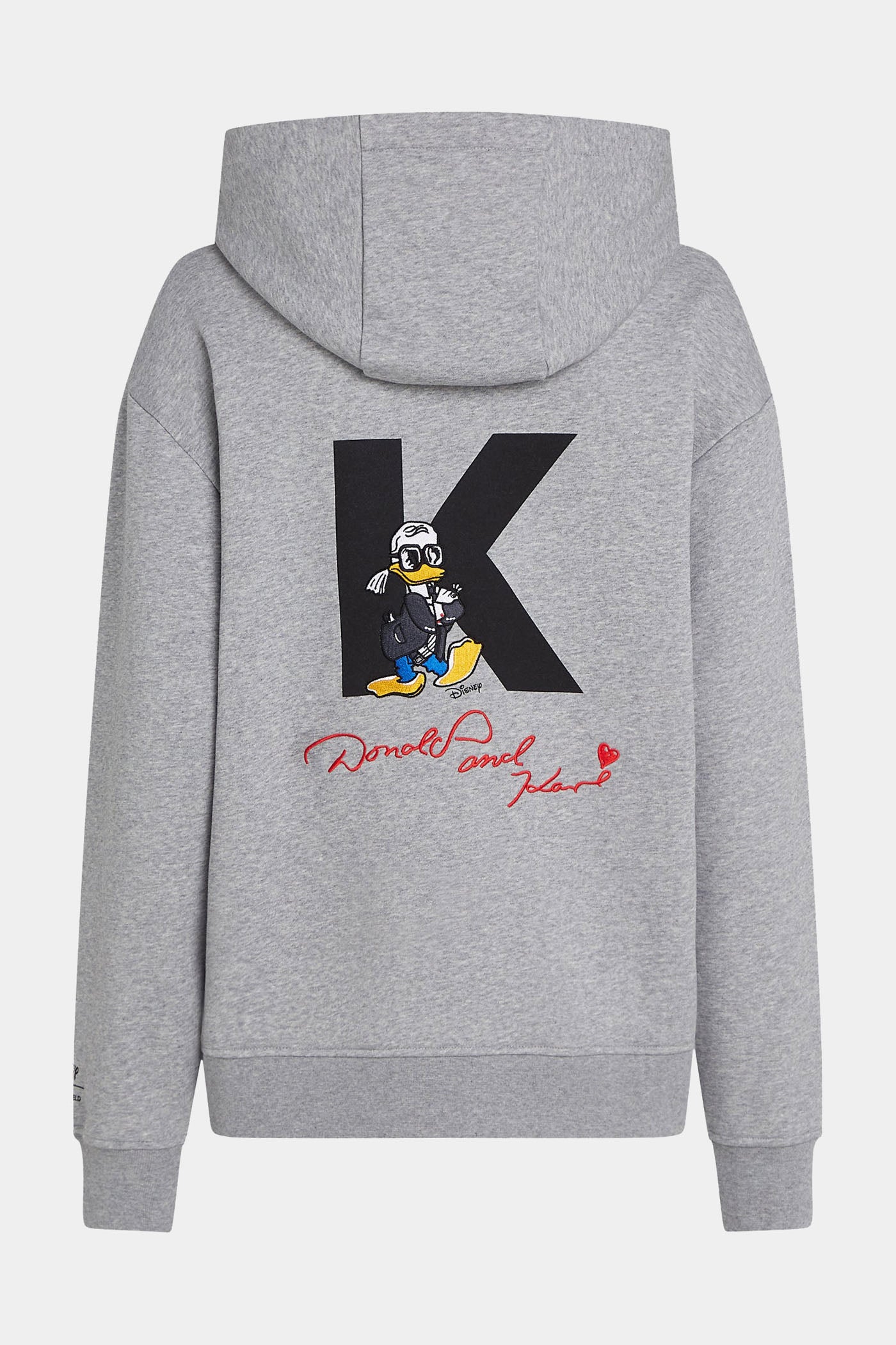 Szara bluza z kapturem Disney x KL