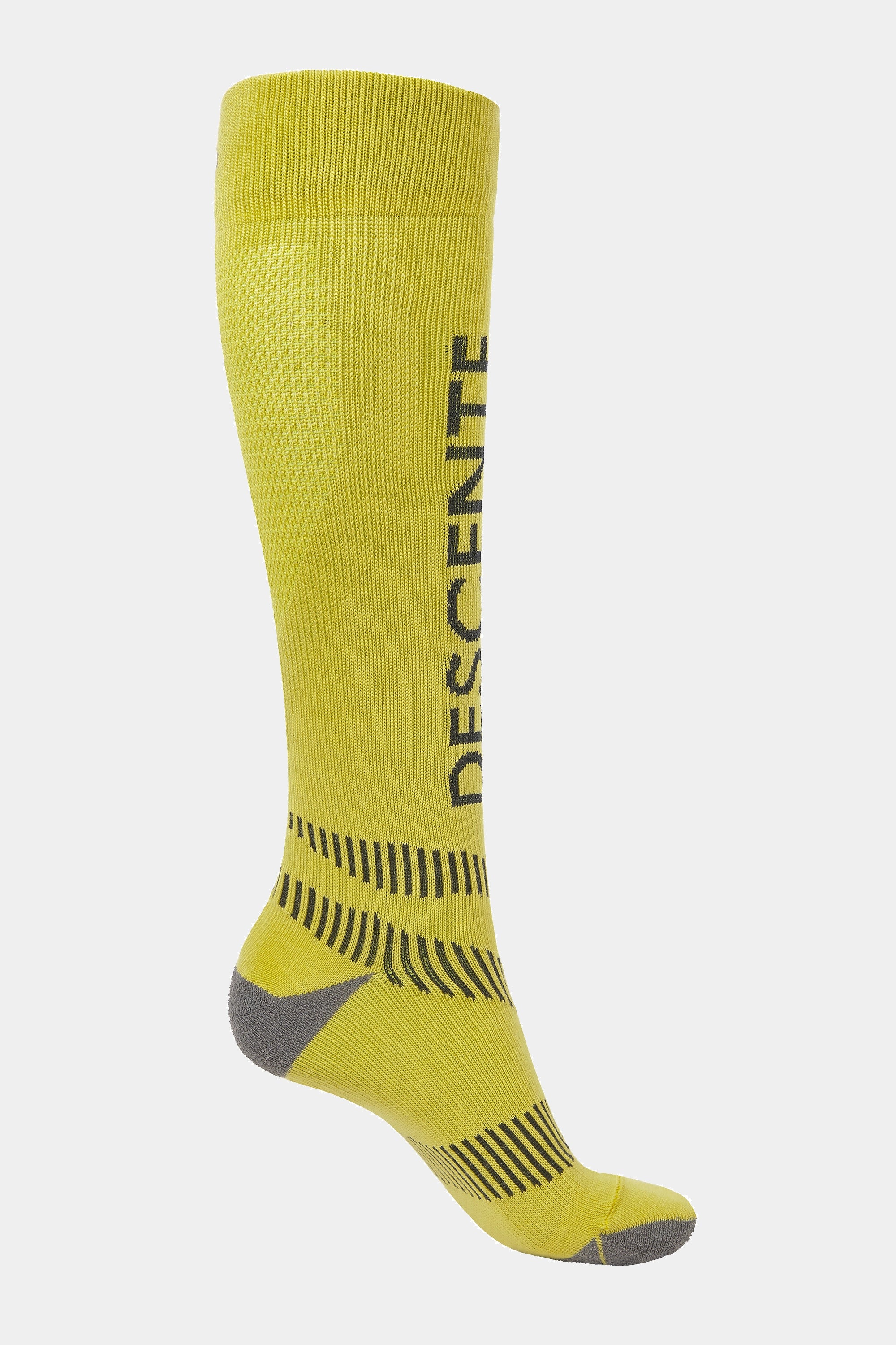 Limonkowe skarpety narciarskie Arch Spiral Sox