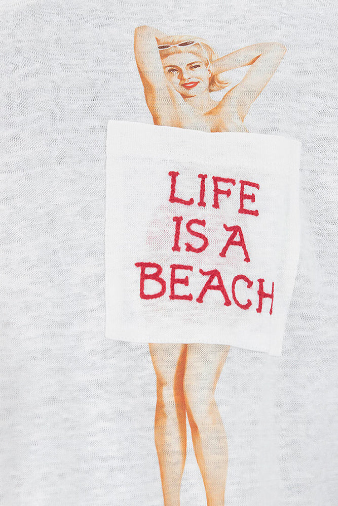 T-shirt męski Ecstasea Beach Life 01n Emb