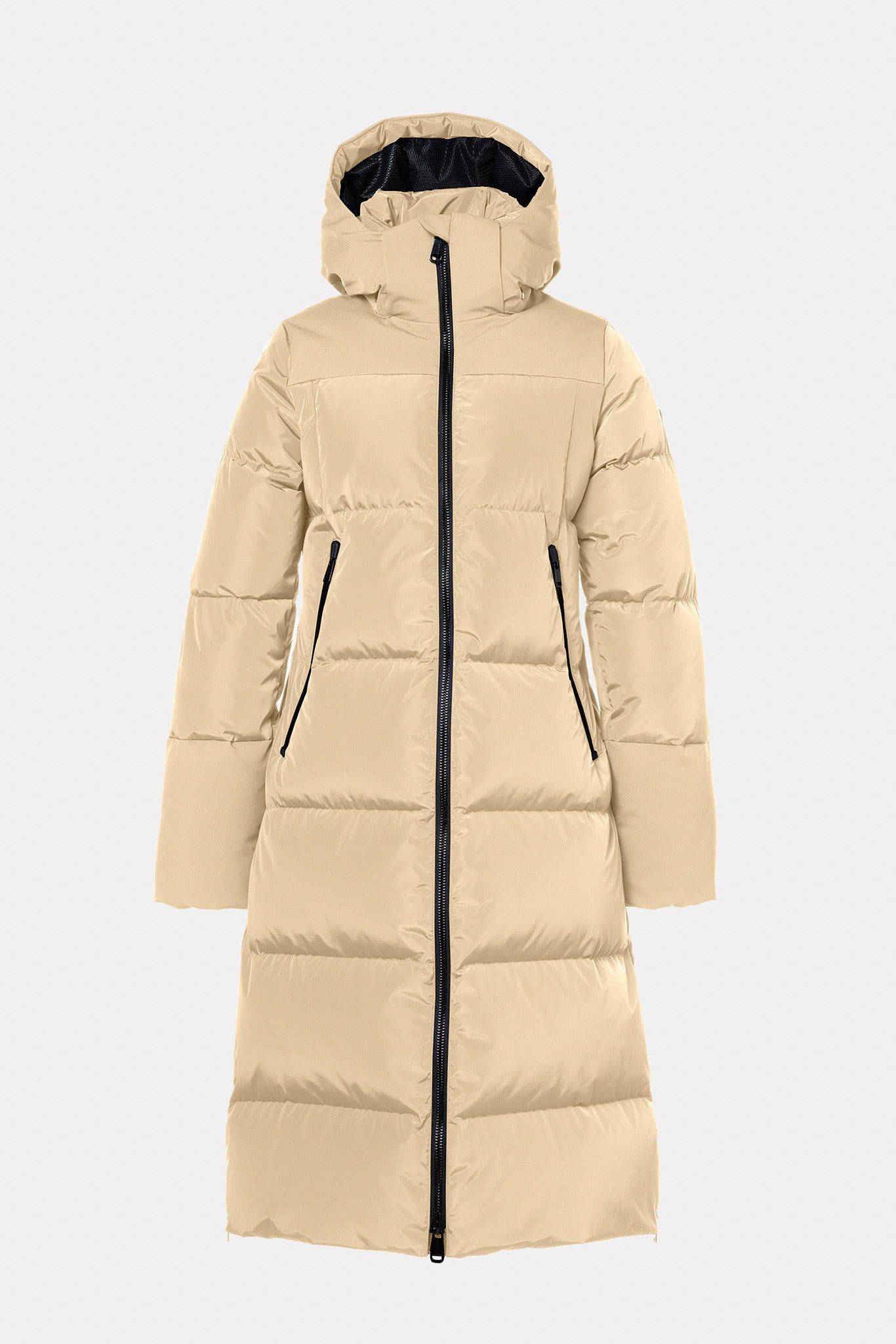 Karmelowy płaszcz damski SION jacket