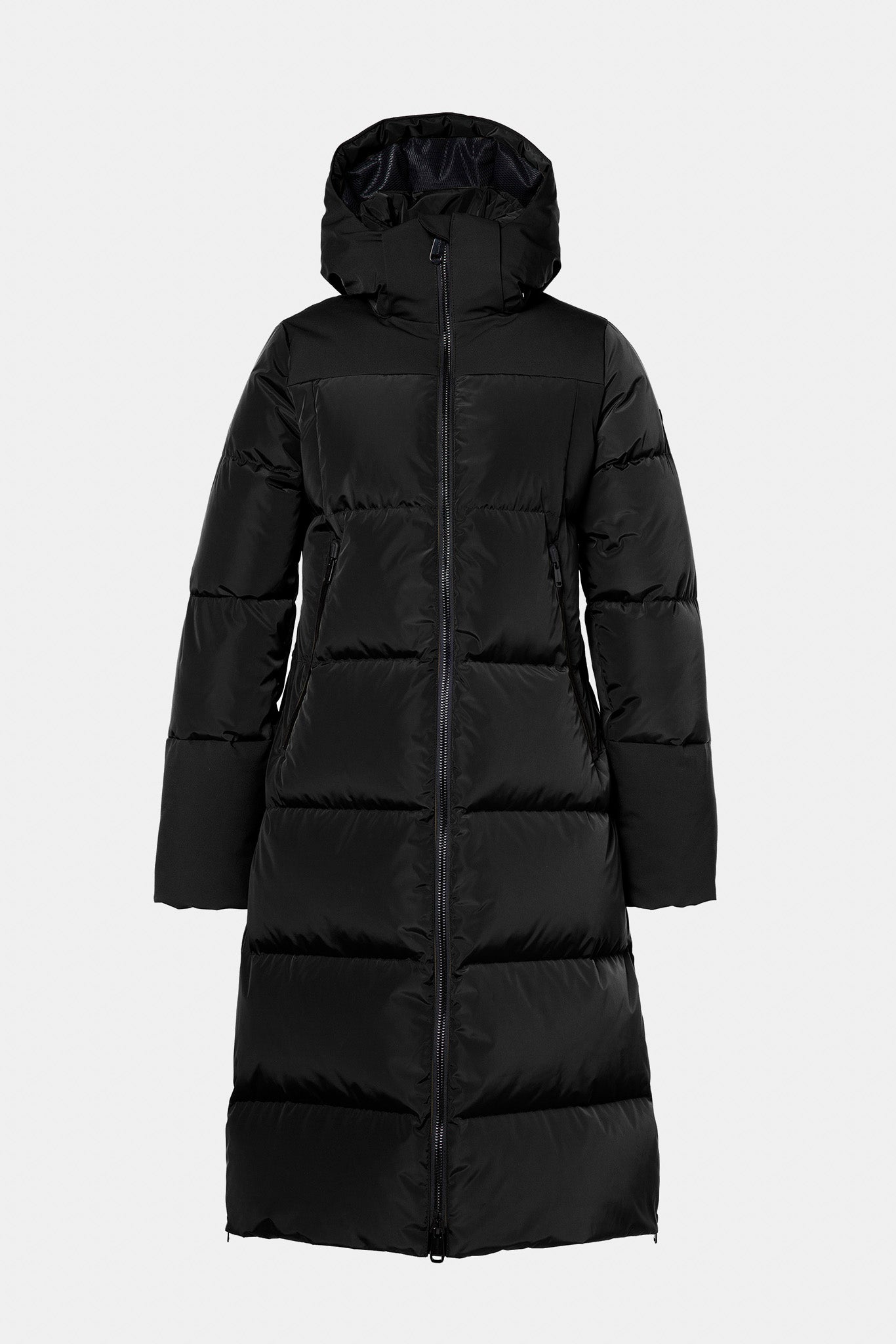 Czarny płaszcz damski SION jacket